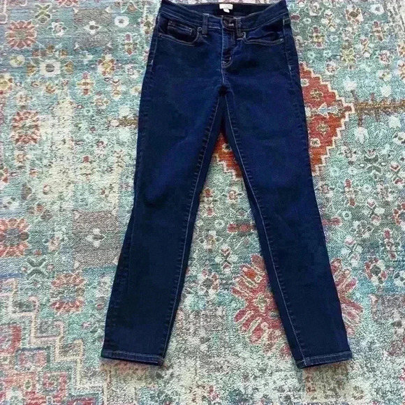 J Crew dark rinse jeans - Picture 1 of 4